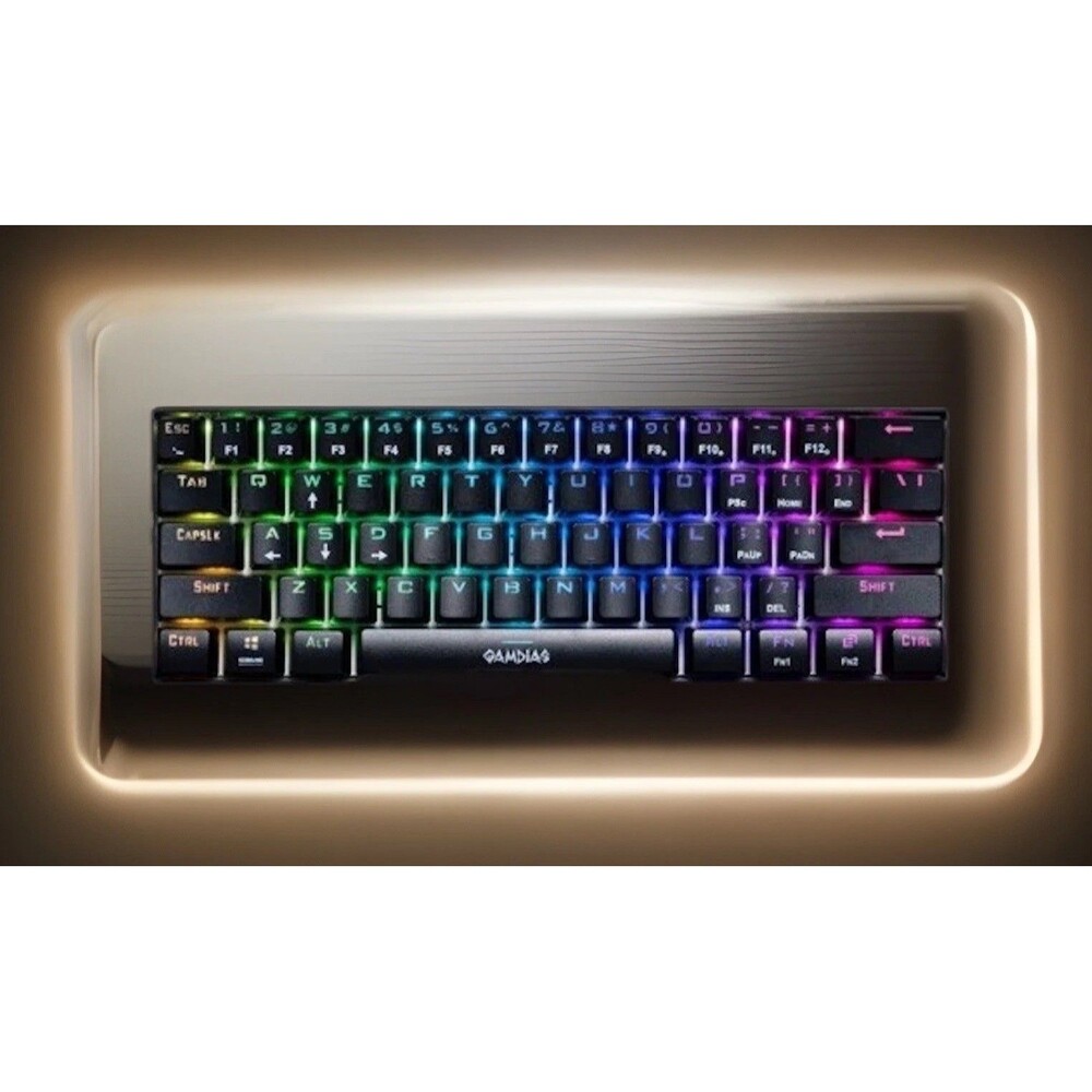 Gamdias Hermes E3 RGB Gaming Keyboard With 19 Built In Lighting Effect